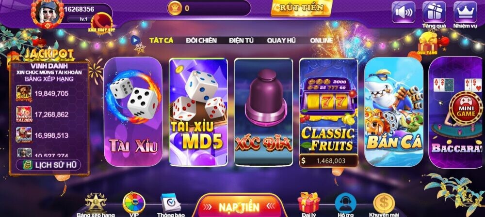 68gamebai - Những tin tức hữu ích về game bài đổi thưởng hot 5 Số lượng trò chơi tại cổng game này được đánh giá là phong phú và đa dạng trong lựa chọn